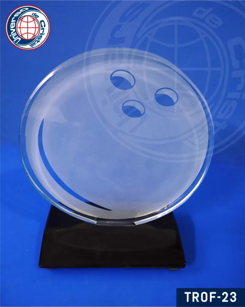 trofeos de cristal